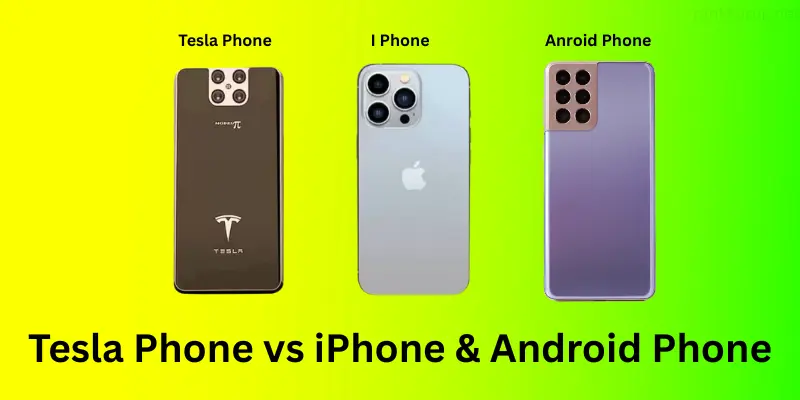 Tesla Phone vs iPhone & Android Phone