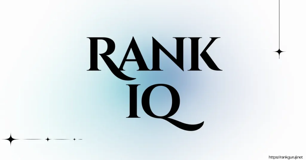 Rank IQ
